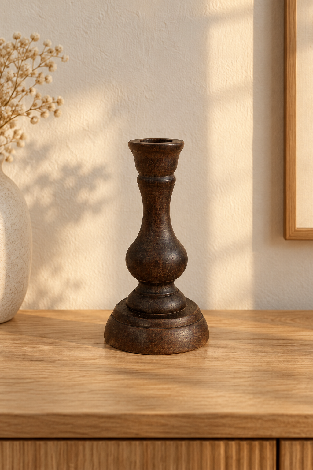 FairHair Wooden Candle Holders
