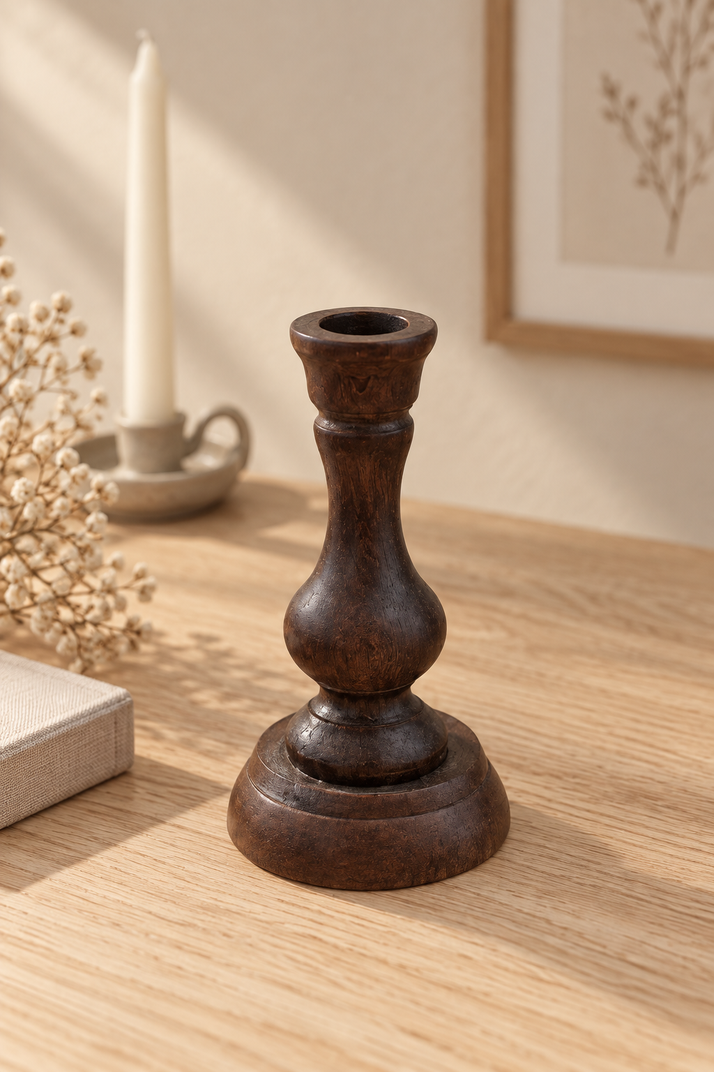 FairHair Wooden Candle Holders