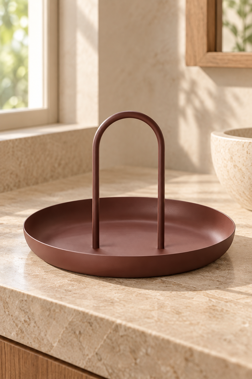 Metall Bathroom Decorative Tray