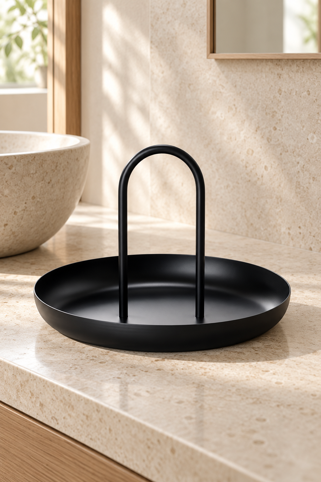 Metall Bathroom Decorative Tray