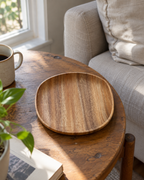 Margrete Acacia Wood Decorative Tray
