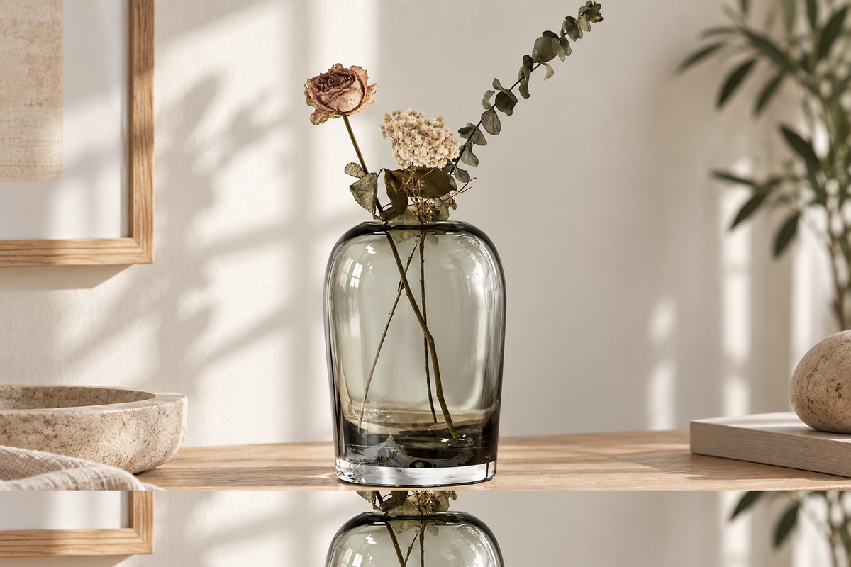 Blåisvatnet Glass Vase